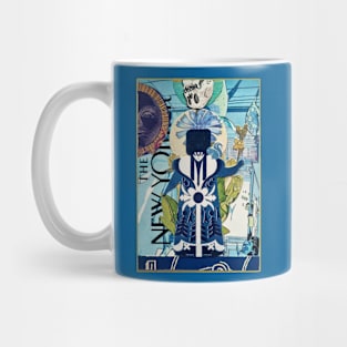 minicollage blues, part III – the magician Mug